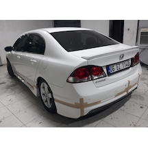 HONDA CİVİC FD6 MUGEN ARKA EK Fiber Boyasız
