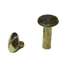 Cilt Menü, Katalog, Kartela Vidası, 13mm - Sarı, 1 Elx32122-54c68 Çok Renkli