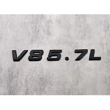V8 5.7 L Piano Black Çamurluk Yazısı Mercedes M