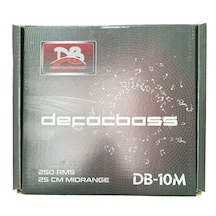 Defacbass Db-10m 25 Cm Midrange Performans