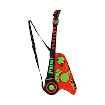 Led Işıklı Melodili Askılı Müzikli Gitar