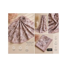 Genel Markalar Vintage Desenli Şal Pembe- Gülkurusu - 921462341 Pembe- Gülkurusu