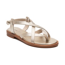 Platıno Sandalet Kadın 86x2 Frau Lamınato-s Leather Platino Platin