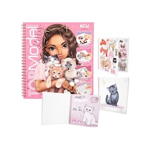 Top Model Kitty Boyama Kitabı Çok Renkli
