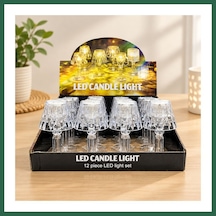 Bezos Mini Abajur Masa Lambası Led Bzs01 Çok Renkli