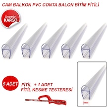 Cam Balkon Pvc Plastik Balon Ve Bitim Fitil 200Cm