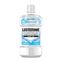 Listerine Advanced White Hafif Tat Alkolsüz Ağız Bakım Suyu 250 Ml