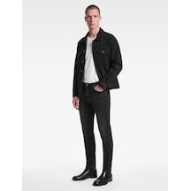 Koton Pamuklu Normal Bel Cepli Slim Fit Jean Pantolon - Slim Fit Jeans Antrasit 7wam40382nd
