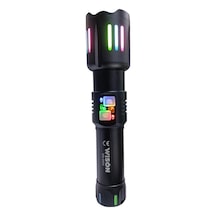 Wison Ws-9954 25w Zoomlu Yeşil Lazerli Metal Şarjlı El Feneri