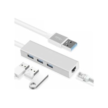 Fc06 3 Bağlantı Noktalı Usb3.0 To 3usb3.0 10/100 Mbps Ethernet Kablolu Çevirici 01