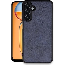 Newface Samsung Galaxy A05s Kılıf Aras Deri Kapak - Lacivert