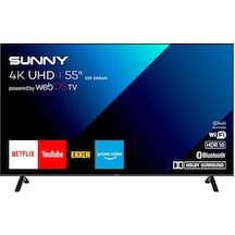 Sunny SN55FMN252 55" 139 Ekran Uydu Alıcılı 4K Ultra HD Smart LED TV