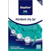 4 Adet Stopever Welltooth Kürdanlı Diş İpi 50 Adet