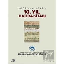 2009'dan 2019'a 10.Yıl Hatıra Kitabı- Akademik Kitaplar