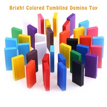 Ahşap 200 Parça Domino - Eğitici ve Eğlenceli Renkli Domino Seti