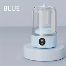 Boatshop1 Portable Otomatik Çamaşır Makinesi Blue 3000mah Süper Pil Ömrü 2 Saat Şarj 20 Kullanım Seyahat Ev Rv İçin