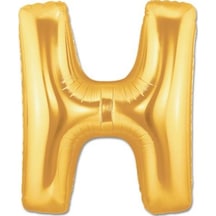 H Harf Folyo Balon Altın Renk 40 İnç 2 256