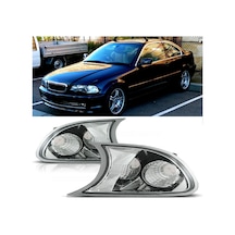 Bmw E46 1999-2001 Coupe 2.kapı Krom Far Yanı Sinyal