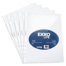 Exxo A4 Poşet Dosya 100'lü Paket