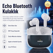 Hzl Echo Kulak İçi Surround Ipx7 Extra Bass Üstün Mikrofonlu Tws / Android Bluetooth Kulaklık-528