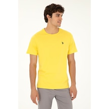 U.S. Polo Assn. Erkek Basic Tişört 50279632-vr044 Sarı