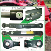 3 Ton - 50cm Traktör Ortakol, Hıdrolik Silider, 3 Ton - 50cm Toplift Hydraulic Cylinder