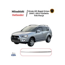 Mitsubishi Outlander Krom Alt Bagaj Çıtası 2007-2013 P. Çelik Uyumlu