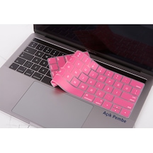 Apple Uyumlu MacBook Pro Klavye Koruyucu Us To Tr Touchbarlı 13inç A1706 A1989 A2159-15inç A1707 A1990 İle Açık Pembe