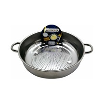 Güneş Süzek Metal Süzgeç 28cm No-2 Basık Kulplu Diğer