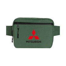 Mitsubishi Logo Yeşil Bel Çantası