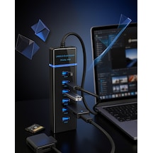 Usb 3.0 Çoklayıcı 7 Port Yüksek Hızlı