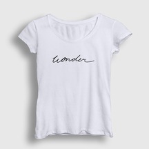 Presmono Kadın Wonder V2 Shawn Mendes T-Shirt