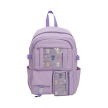 Brick Bag Okul Çantası Charm - 3 Adet Tarı Çok  Renkli