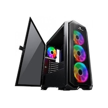 Gamebooster GB-G2112B ARGB Halo Fan Mesh Panel USB 3.0 Mid Tower Bilgisayar Kasası