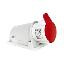 Schneıder.4X32A.Trifaze.3P+T. Ip44.Vidalı.Duvar Prizi Pkf32W434