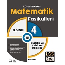 Borealis 8. Sınıf Lgs Altın Oran Matematik Fasikülleri 4