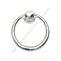Gürçayhırdavat Gürçay Çekmece Kapak Kulpu Halka 40 Mm Krom (2 Adet)