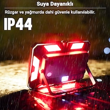 Kxk-686 Şarjlı Led Projektör Lamba Ip44 Su Geçirmez, Kamp, Bahçe Ve Acil Aydınlatma