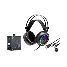 Hadron G883 Oyuncu Kulaklığı 2 3.5mm + Usb Siyah Hadron G883 Oyuncu Kulaklığı 2 3.5mm + Usb Siyah