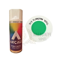 Akçalı Floresan Yeşil Sprey Boya 400 ML - 513