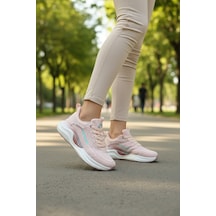 Enoch Kadın Spor Ayakkabı Nefes Alabilen File Saya Ve Anatomik Comfort Tabanlı Ortopedik Koşu Ve Yürüyüş Sneaker Pembe
