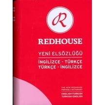 Redhouse Yeni El Sözlüğü İngilizce Türkçe Türkçe İngilizce Rs-008