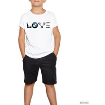 Bmw Love Beyaz Çocuk Tişört