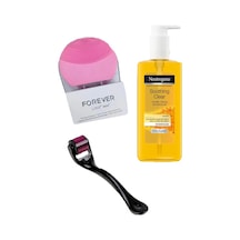 Sivilce Karşıtı Cilt Temizleme Jeli + Forever Cilt Temizleme&masaj Aleti+ Derma Roller