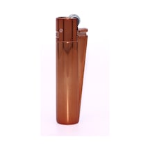 Clipper Özel Kutusunda Metal Çakmak - Koyu Rose Gold Parlak Polish Dark Rose Gold Rose