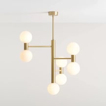 Flare 7'li Sarkıt Avize Ra-avz- 3058-67-29 Gold