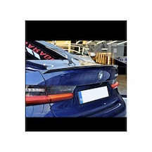 Bmw G20 İnce Spoiler Piano Black Bagaj Üstü Lip Spoiler Parlak Siyah