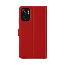 Xiaomi Mi Note 10 Uyumlu Trend S Plus Kapaklı Kılıf - Kırmızı