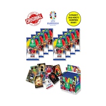 Almanya Euro 2024 Avrupa Şampiyonası Match Attax - 8 Adet Futbolcu Kart Paketi 64 Adet Kart