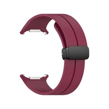 Newface Watch 7 Ultra Kr418 Tender Silikon Kordon - Bordo Açık Mor